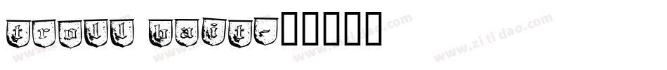 Troll Bait字体转换